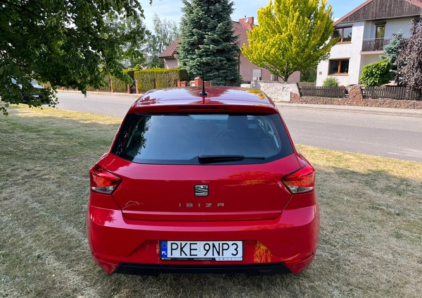 Seat Ibiza cena 44900 przebieg: 52200, rok produkcji 2020 z Kępno małe 301